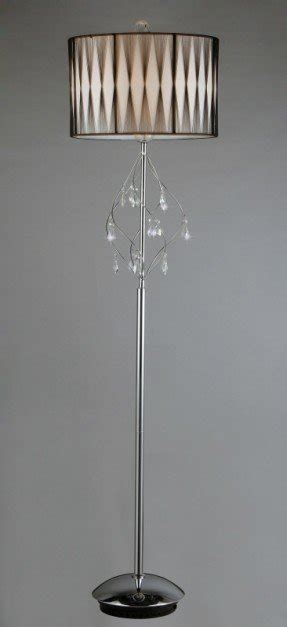 1 Light Crystal Floor Lamp