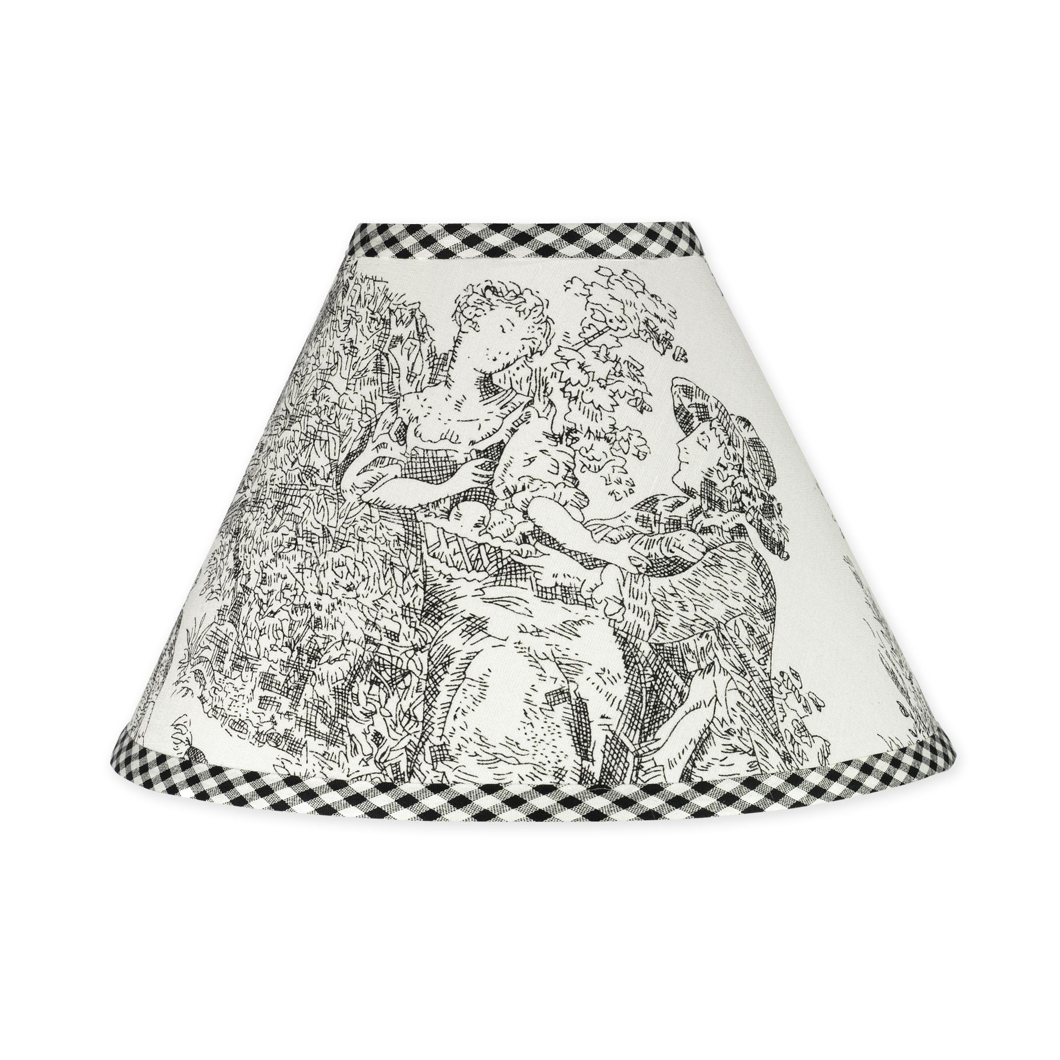 10" French Toile Empire Lamp Shade