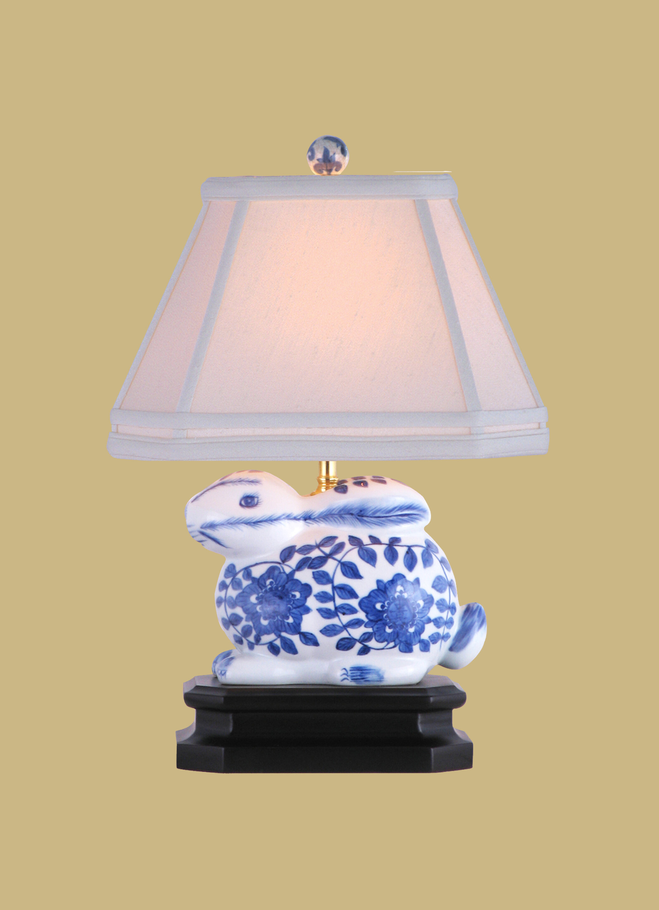 14.5" H Table Lamp with Empire Shade