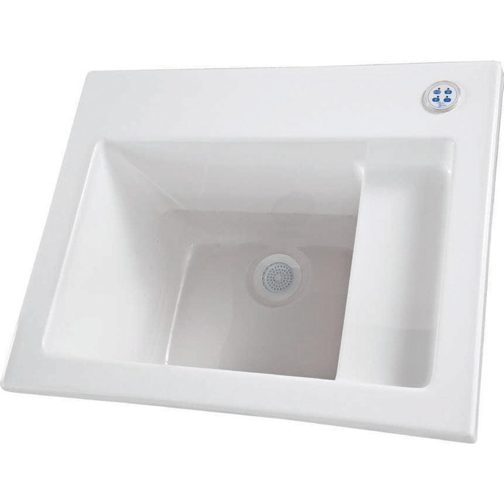 26" x 21" Single Designer Delicate Touch Laundry Sink