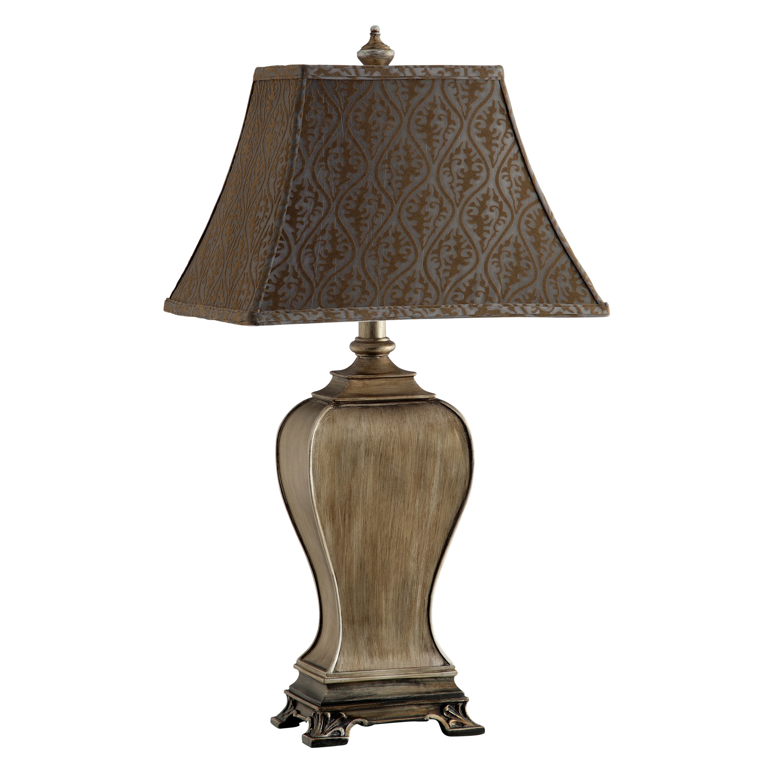 Accent 32" H Lighting Ginger Jar Table Lamp with Bell Shade