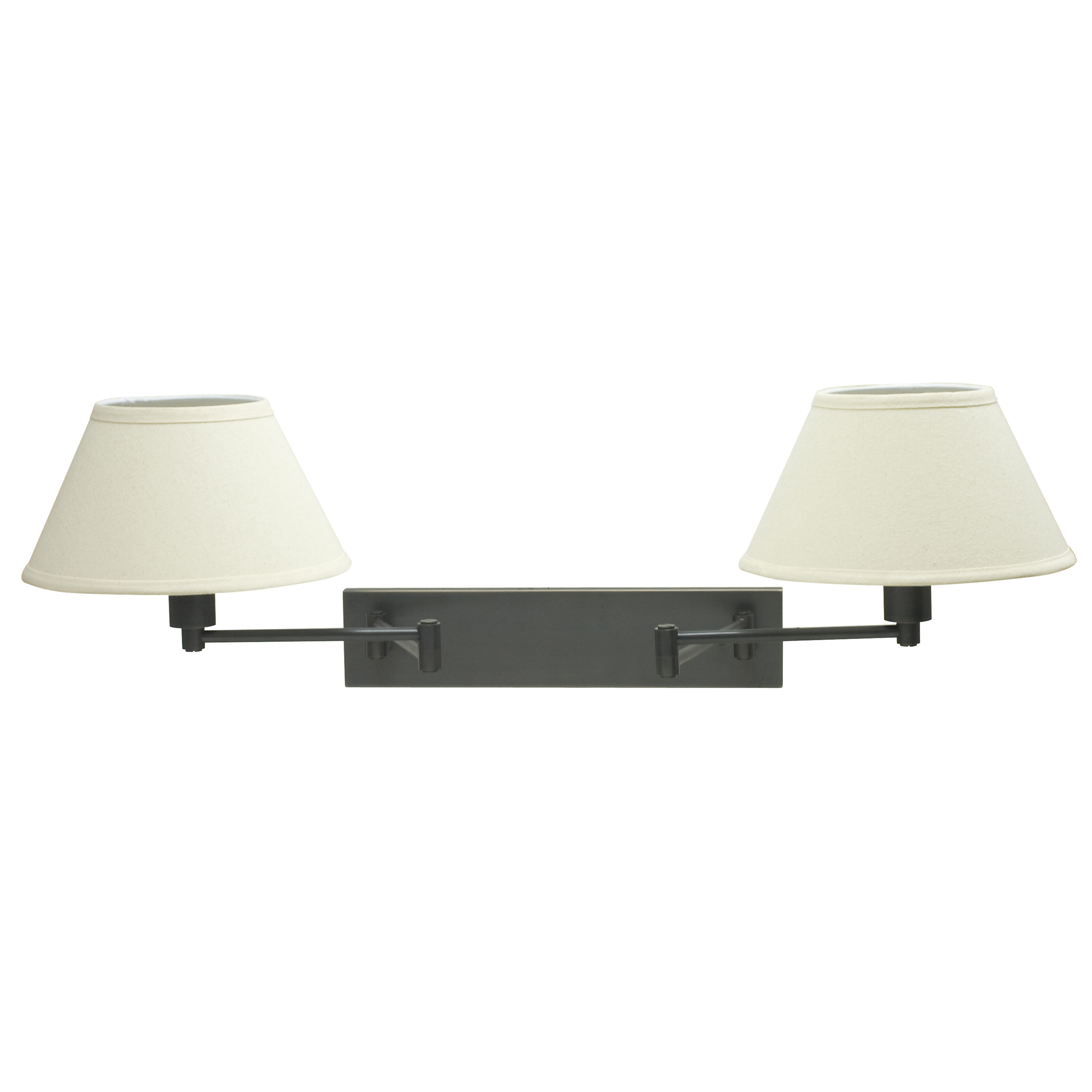 Home Office Double Swing Arm Wall Lamp