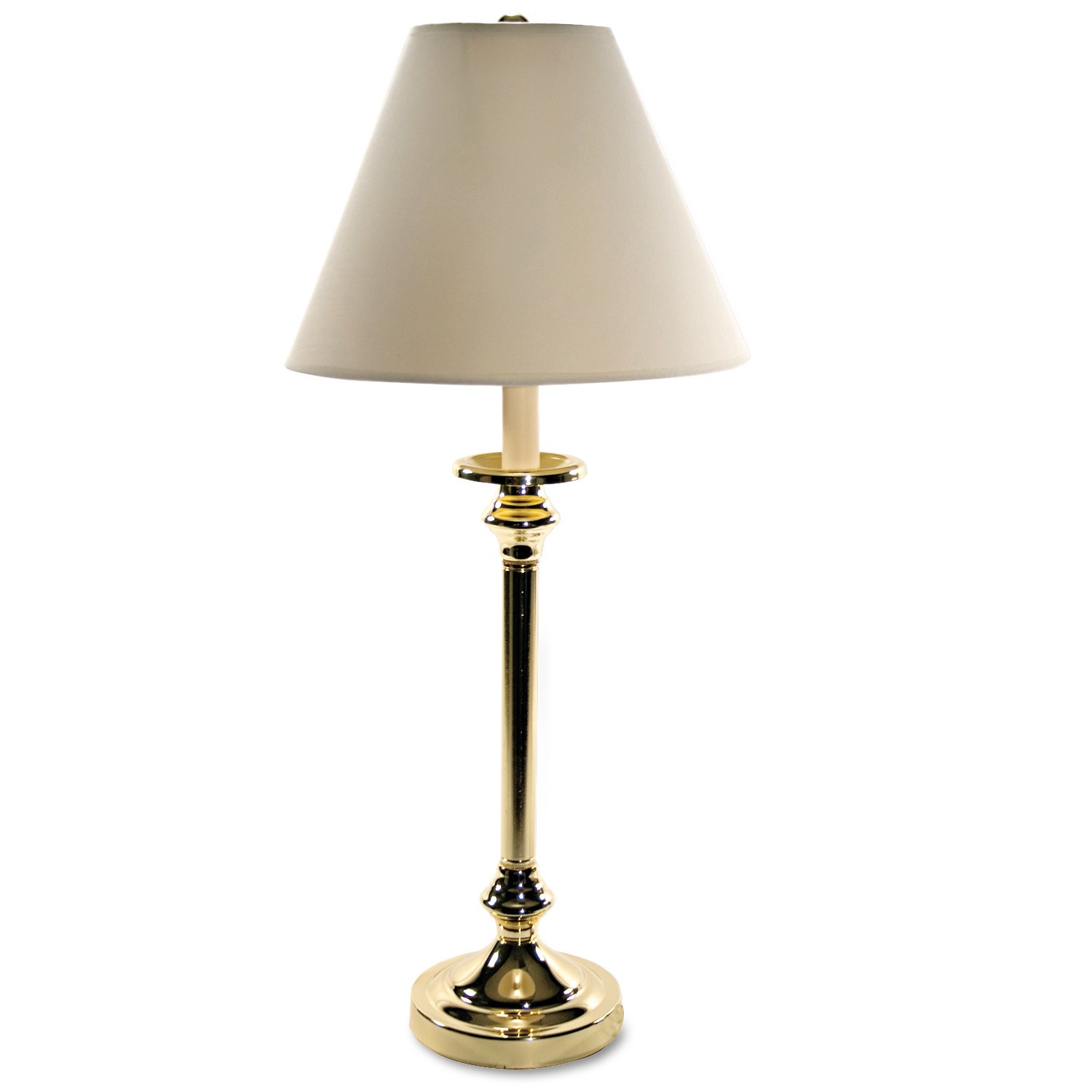 Ledu Candlestick 27" H Table Lamp with Empire Shade