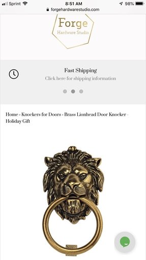 Br Lion Head Door Knocker Ideas On Foter