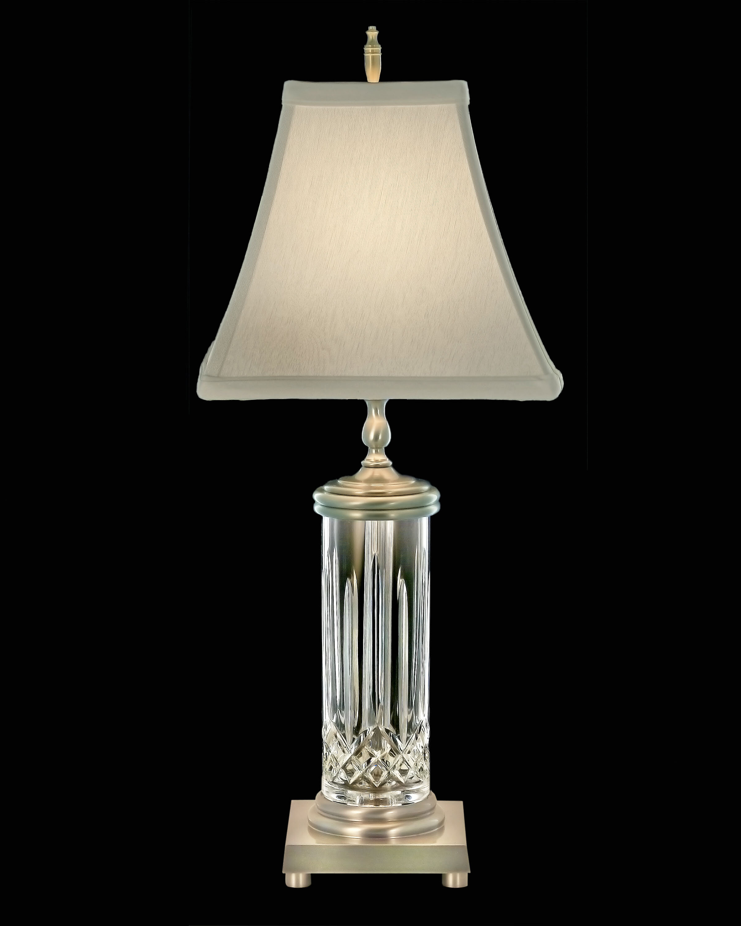 Lismore 22" H Table Lamp with Bell Shade