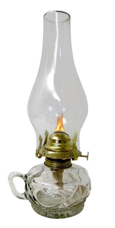 Lite Hearted 12" Oil Lamp