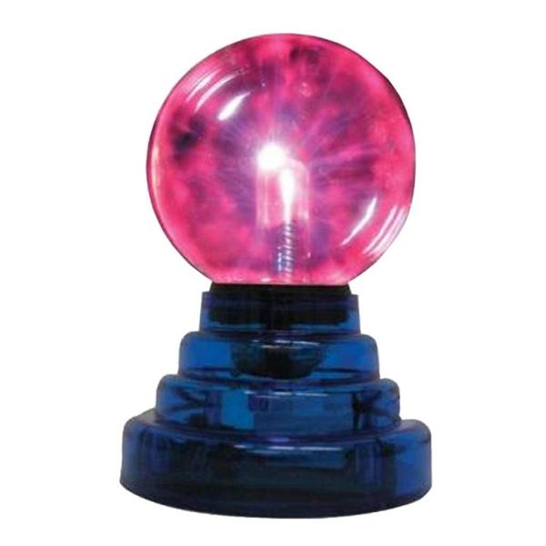 Mini Plasma Ball 7" H Table Lamp with Sphere Shade
