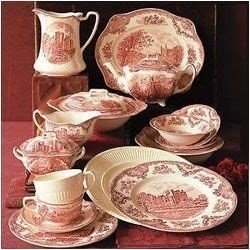Old Britain Castles Pink Dinnerware Collection