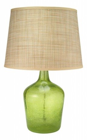 Seeded Jar 29" H Table Lamp with Empire Shade