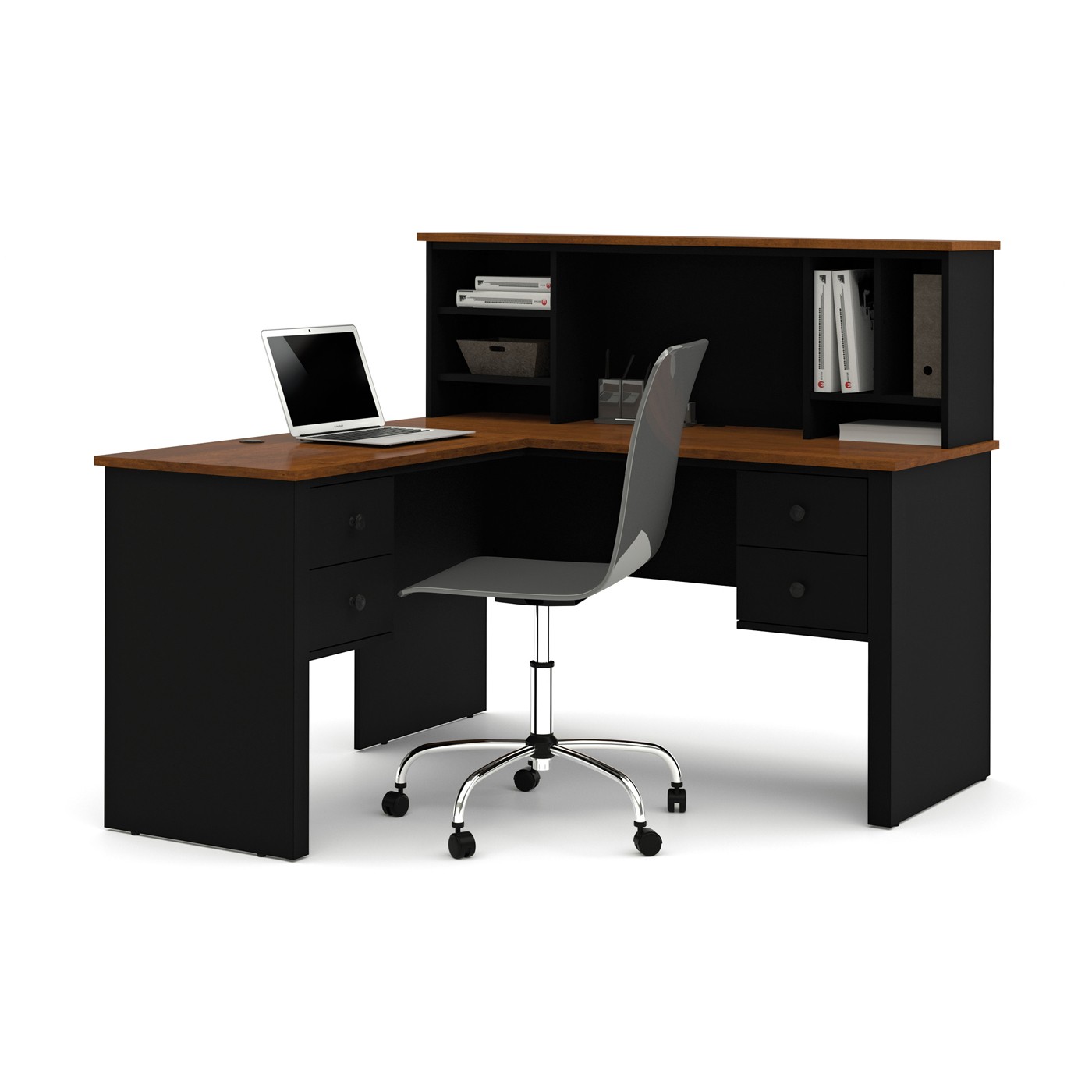 Somerville Corner Executive Desk with Hutch