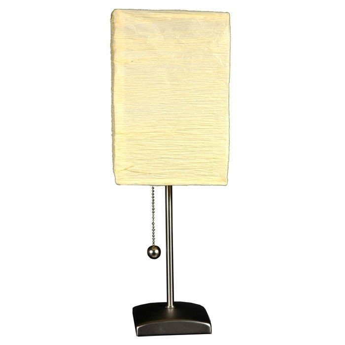 Yoko 17" H Table Lamp with Rectangular Shade