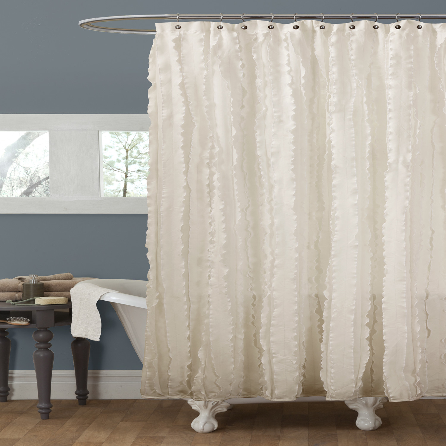 Shabby Chic Shower Curtains - Ideas on Foter