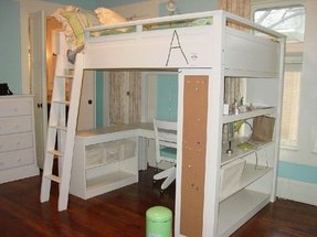 Top Bunk Bed With Desk Underneath Ideas On Foter