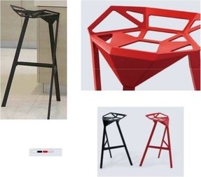 Red Plastic Bar Stool Shapeyourminds Modern Plastic Bar Stool Foter