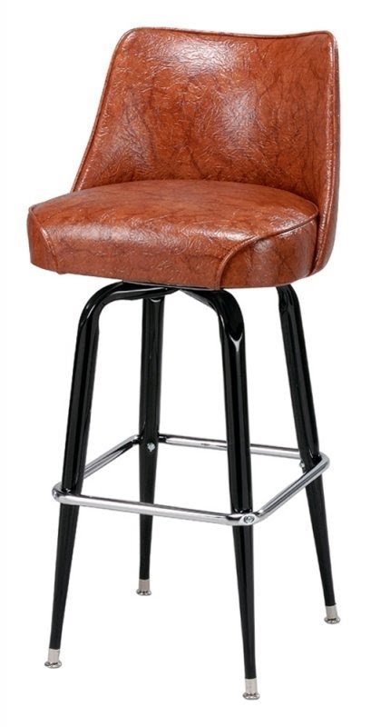 Large bucket bar stool seat 1