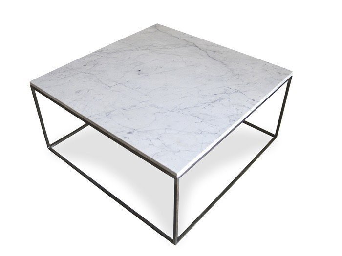 Mix vintage mid century marble top coffee table