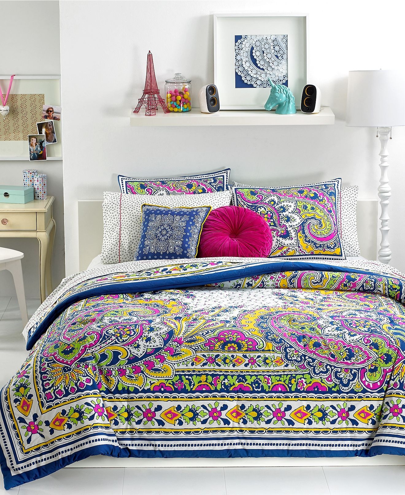 Colorful queen deals comforter sets