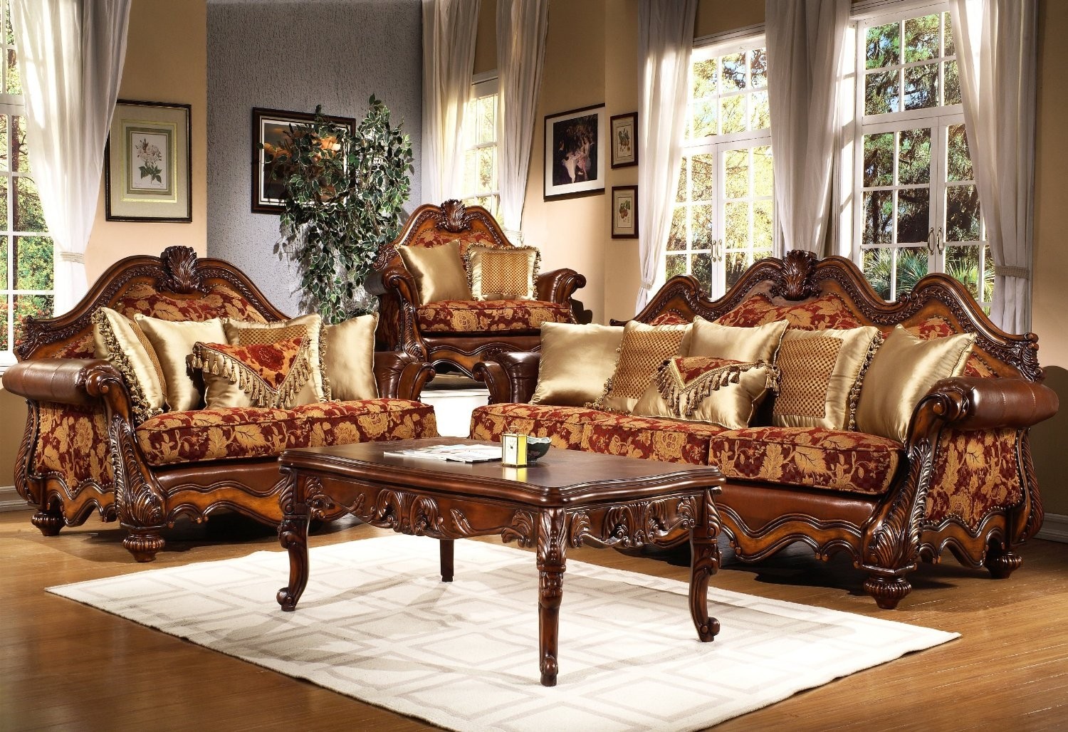 Victorian Living Room Sets Ideas On Foter   Victorian Living Room Furniture Set 