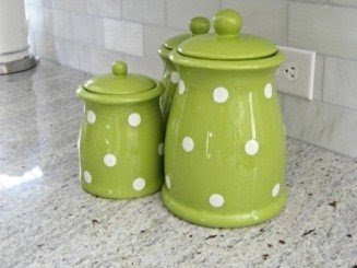 Decorative kitchen canisters sets 8