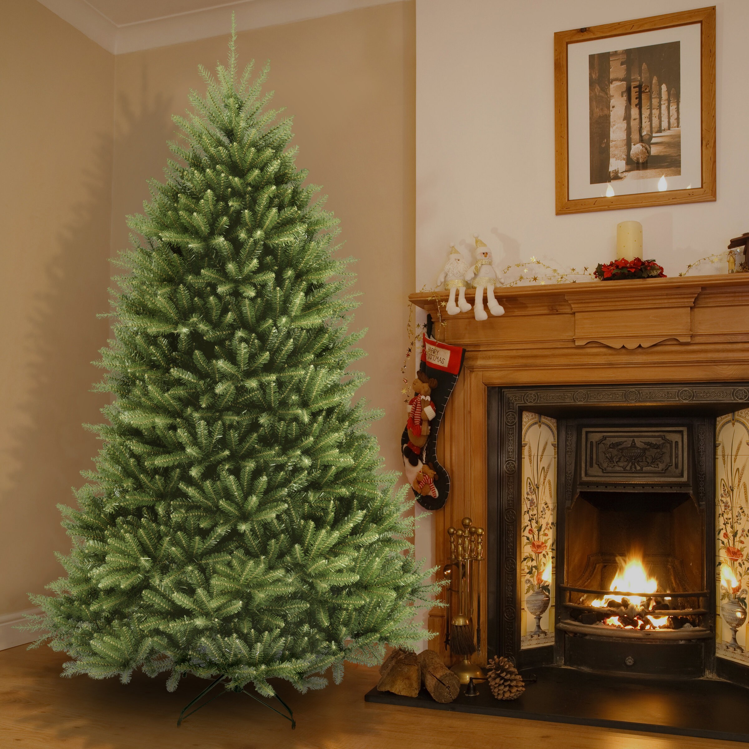 7' Green Fir Artificial Christmas Tree