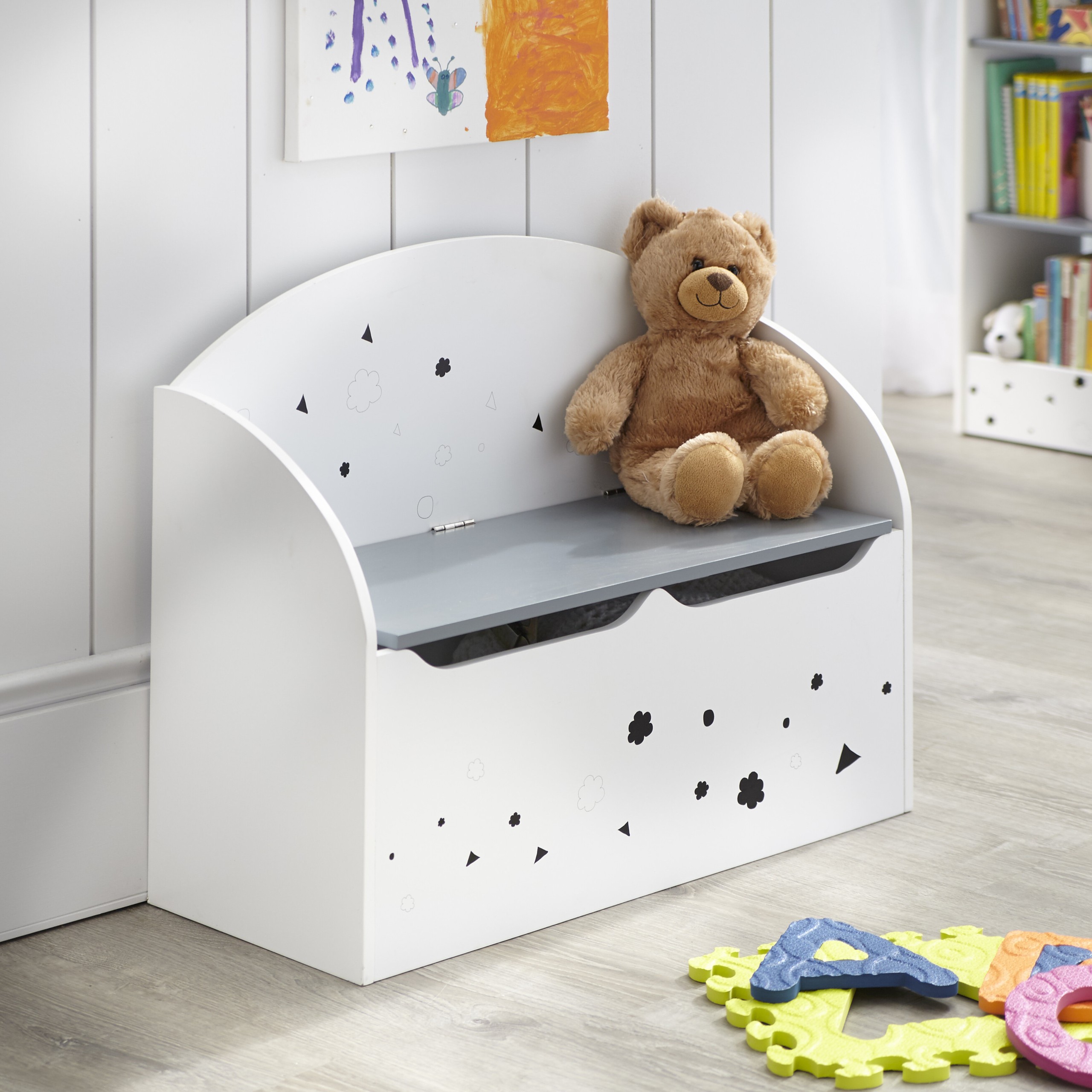 Camelford Toy Storage Bench