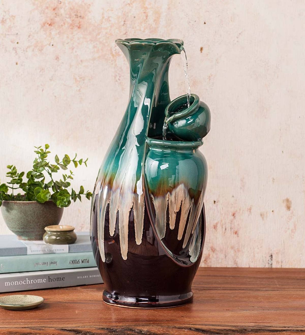 Ceramic Indoor Vase Fountain