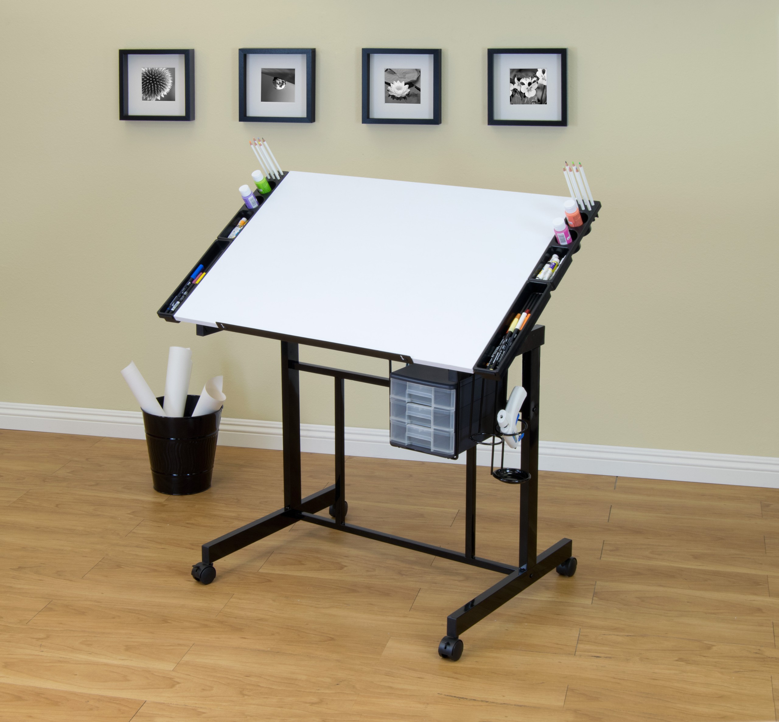 Deluxe Height Adjustable Drafting Table