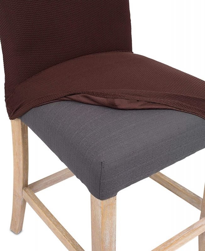 Fabric Dining Room Chair Slip Cover Set of Four