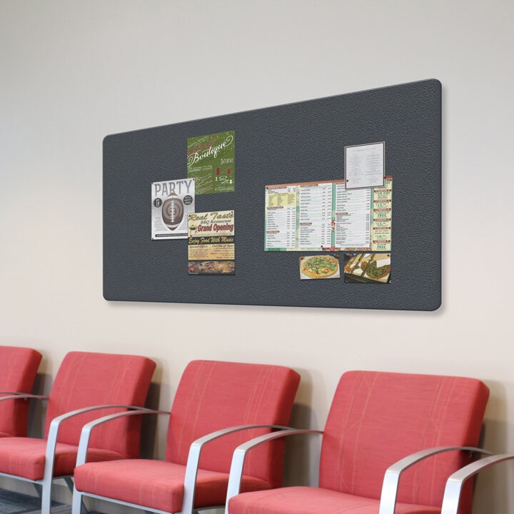 Ghent Fabric Wrapped Wall Mounted Bulletin Board