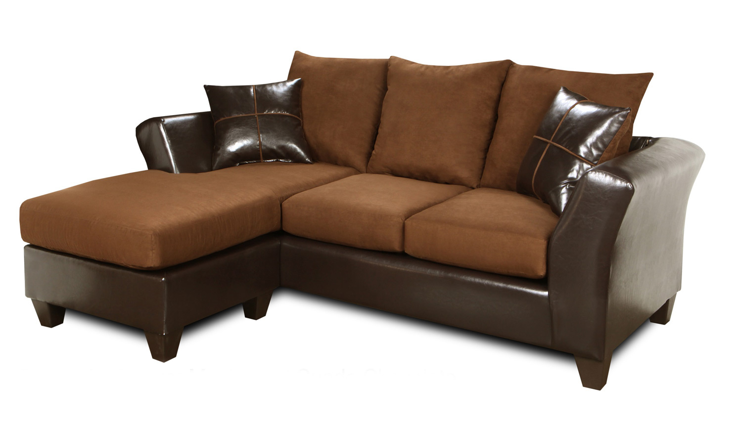 Hardwood Reversible Sectional With Chaise
