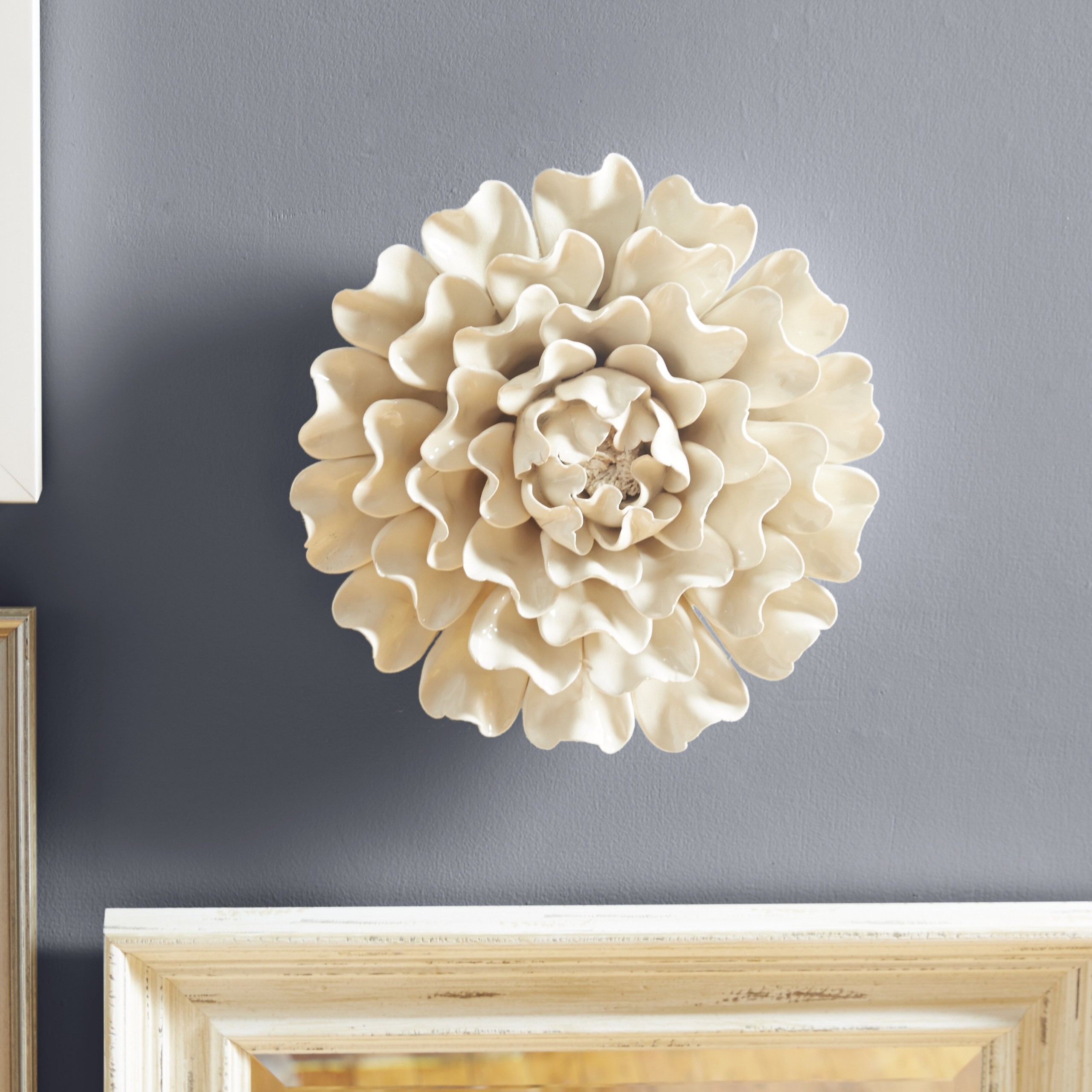 Ceramic Flower Wall Art Ideas On Foter