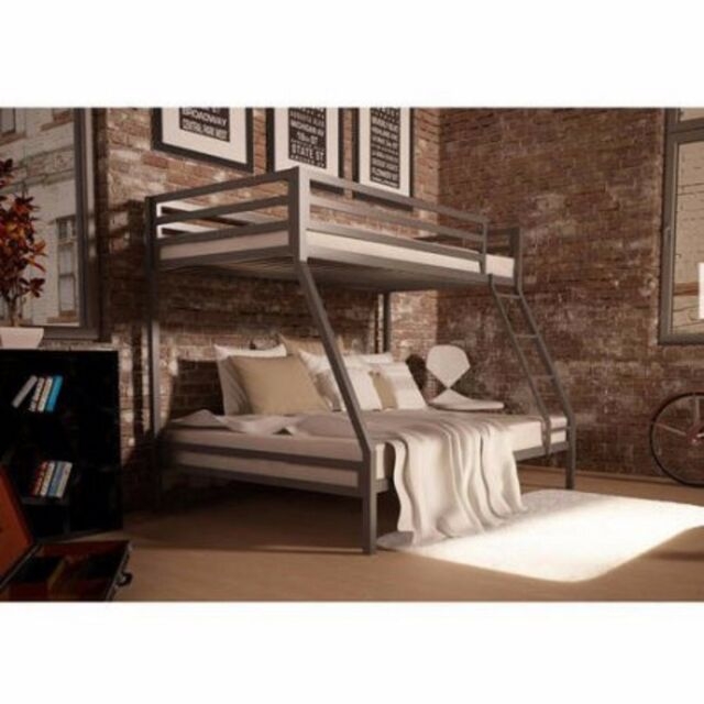 Mainstays premium twin over full metal bunk bed multiple