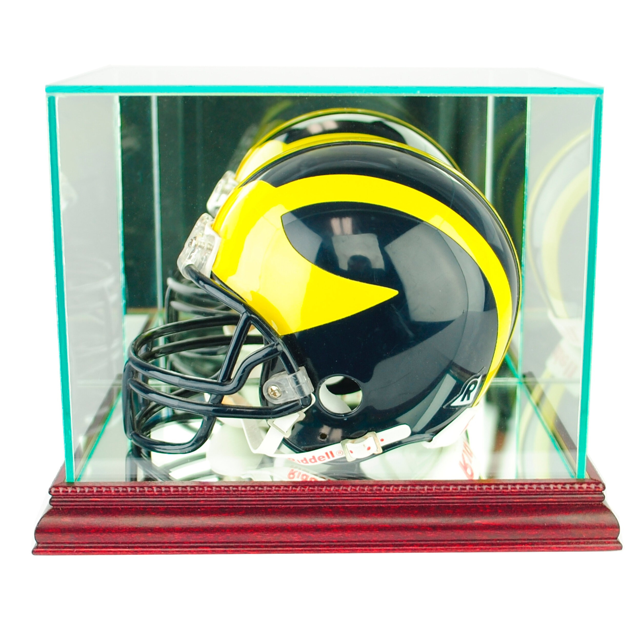 Mini Football Helmet Display Case