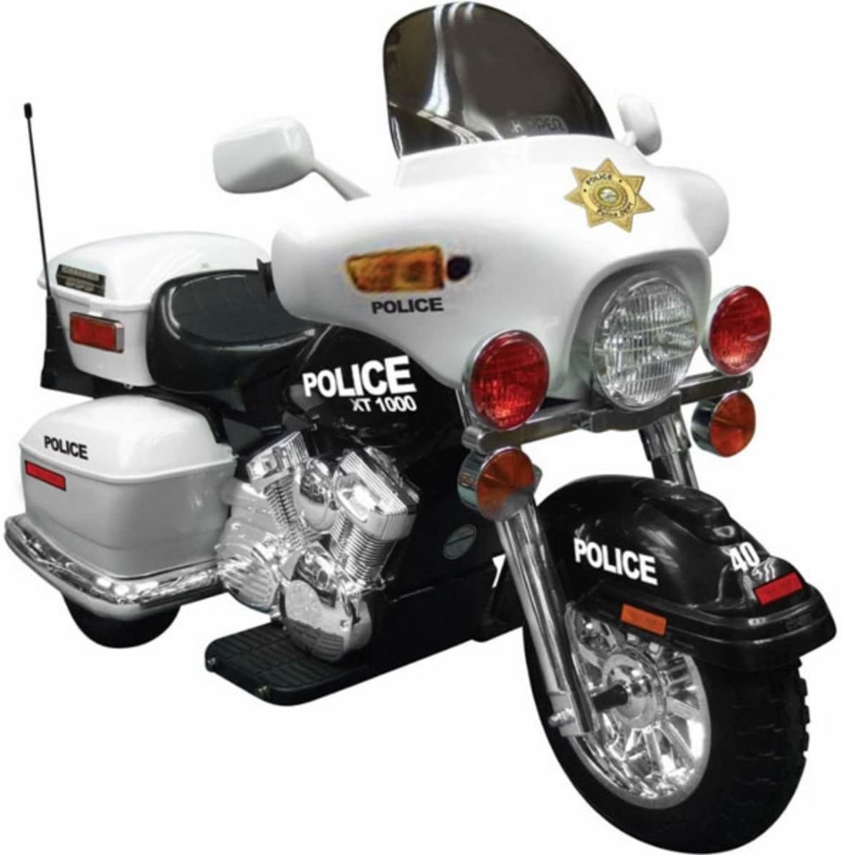 NPL Patrol 12V Battery Powered Police Motorcycle