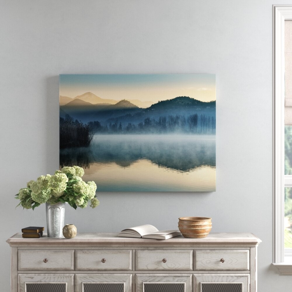 'Quiet Morning' by Danita Delimont - Wrapped Canvas Photograph Print