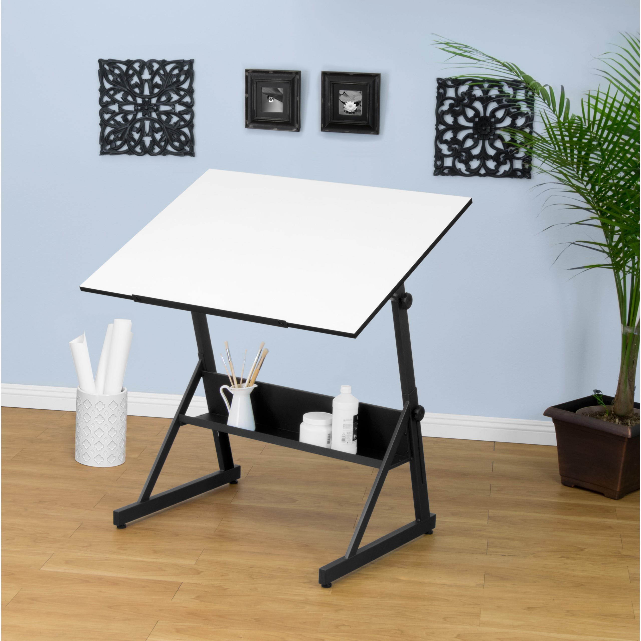 Solano Height Adjustable Drafting Table