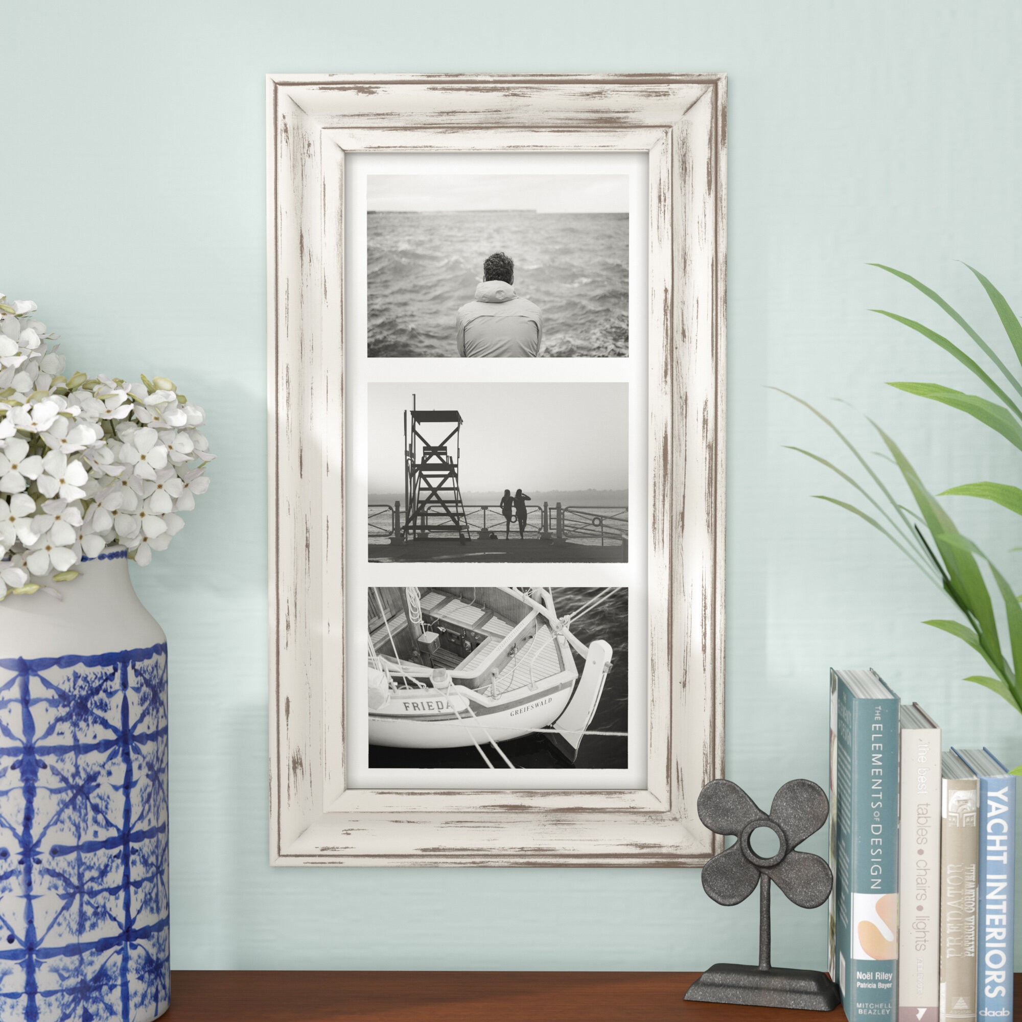 Souhail Rustic Wash Picture Frame