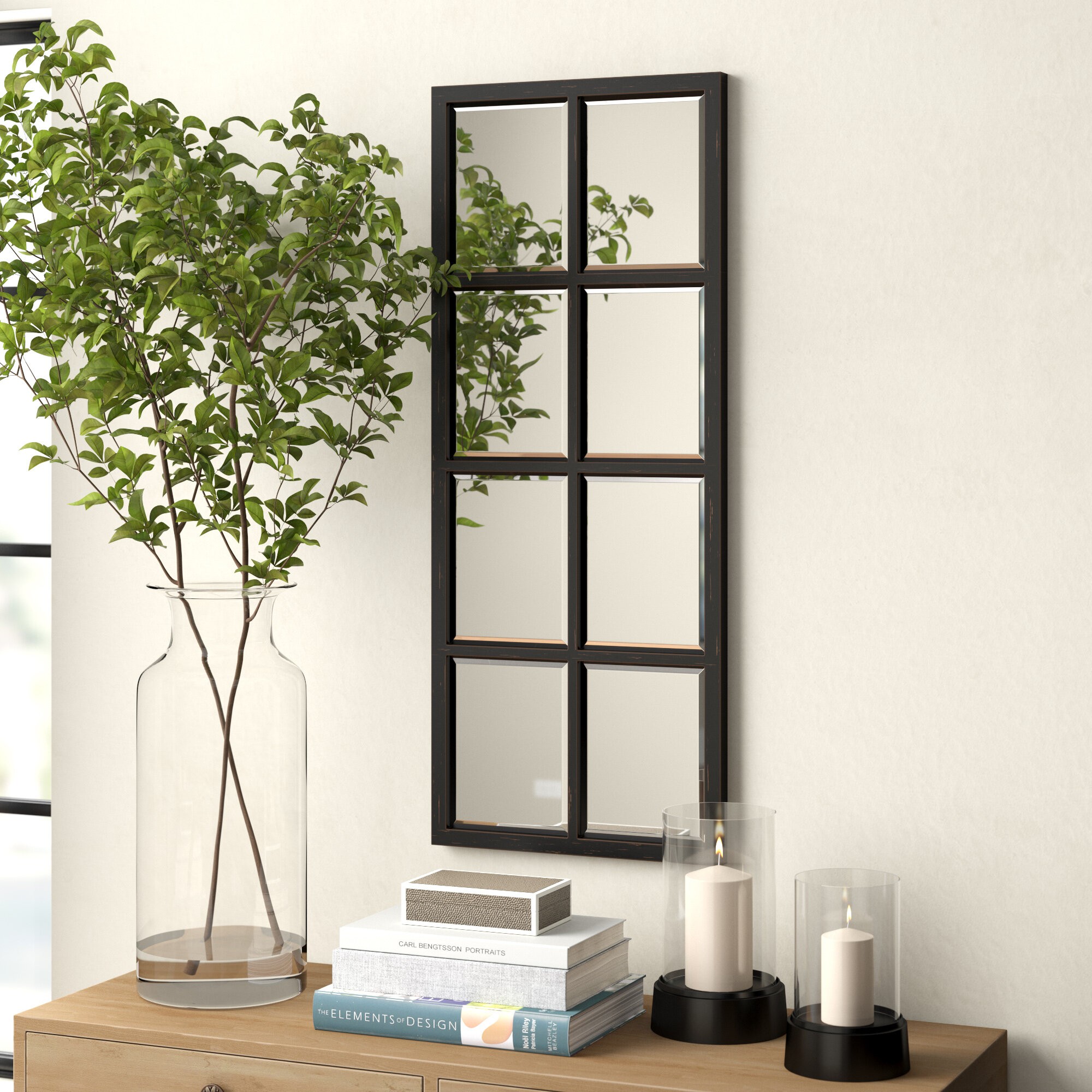 Swanley Modern & Contemporary Beveled Accent Mirror