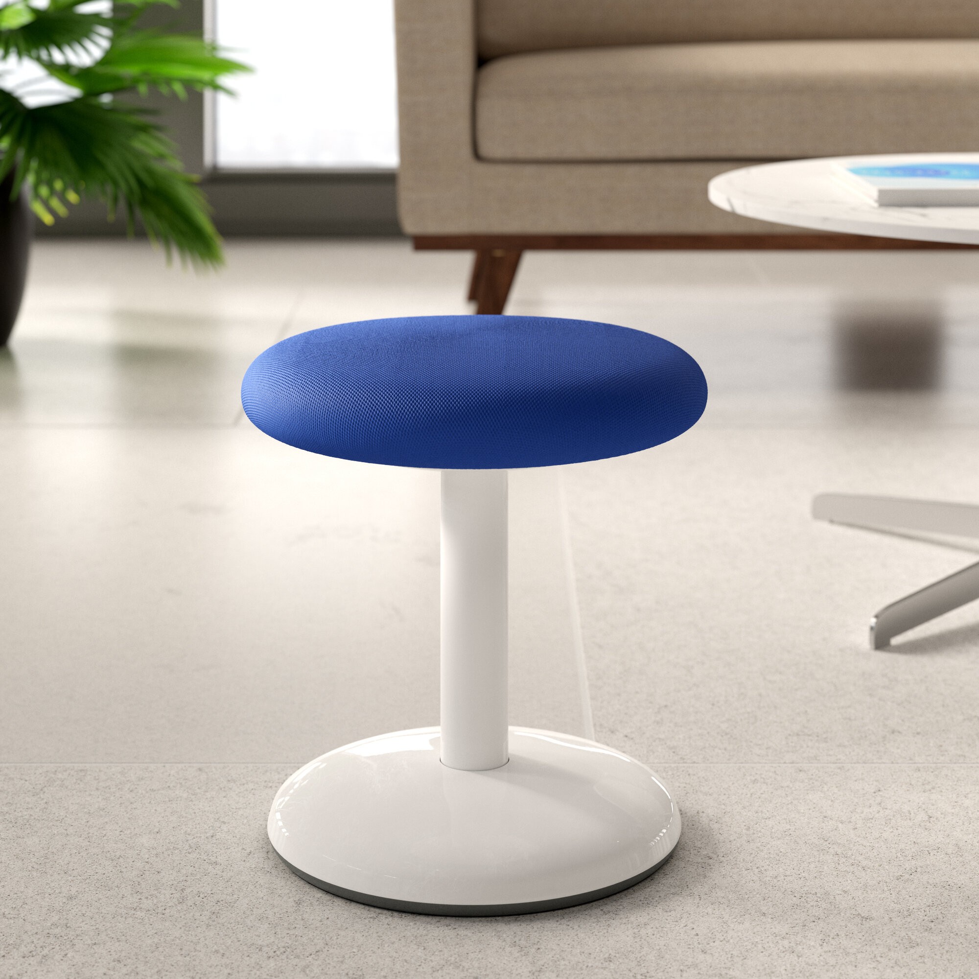 Tice Fabric Industrial Active Stool