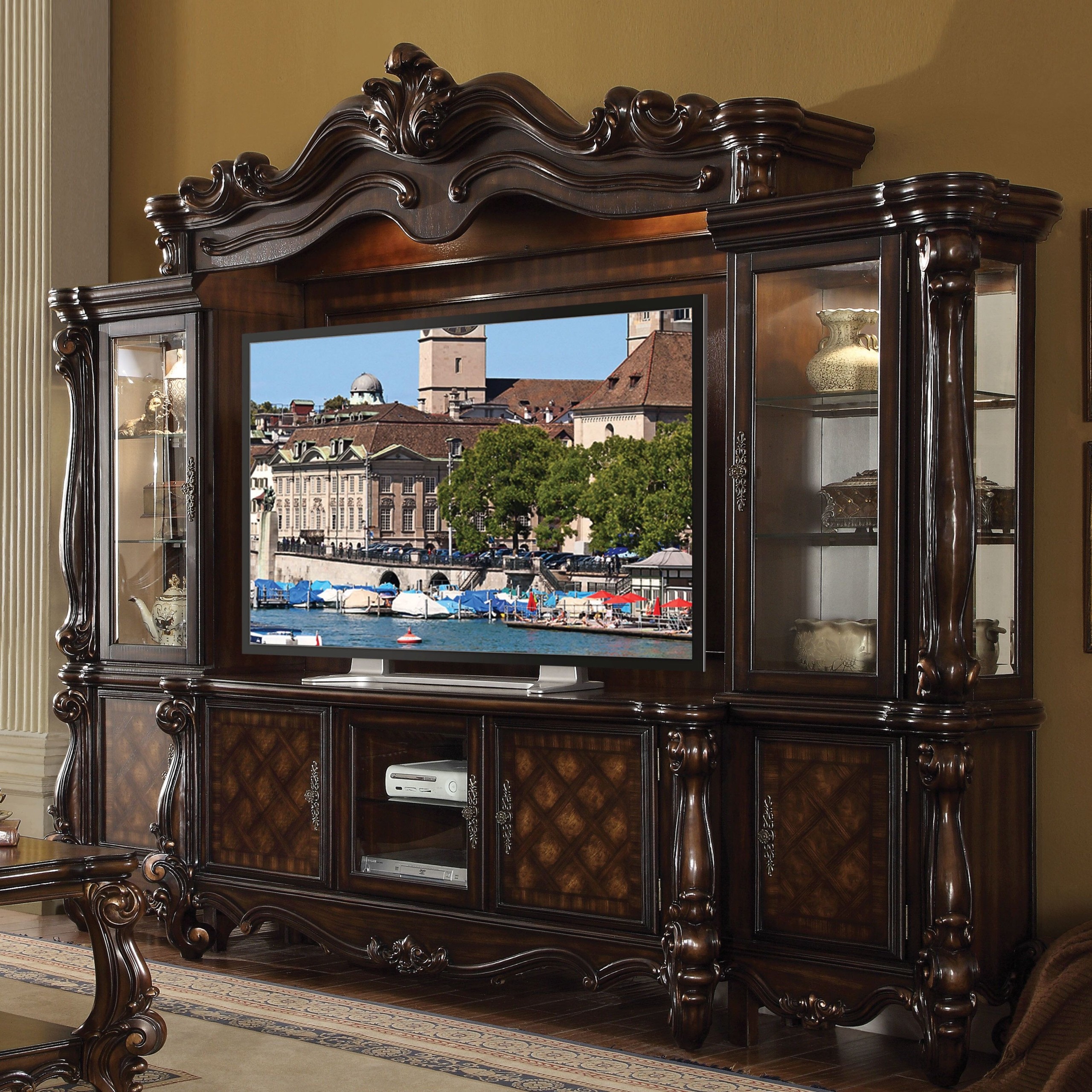 Welton Solid Wood Entertainment Center for TVs up to 75 inches