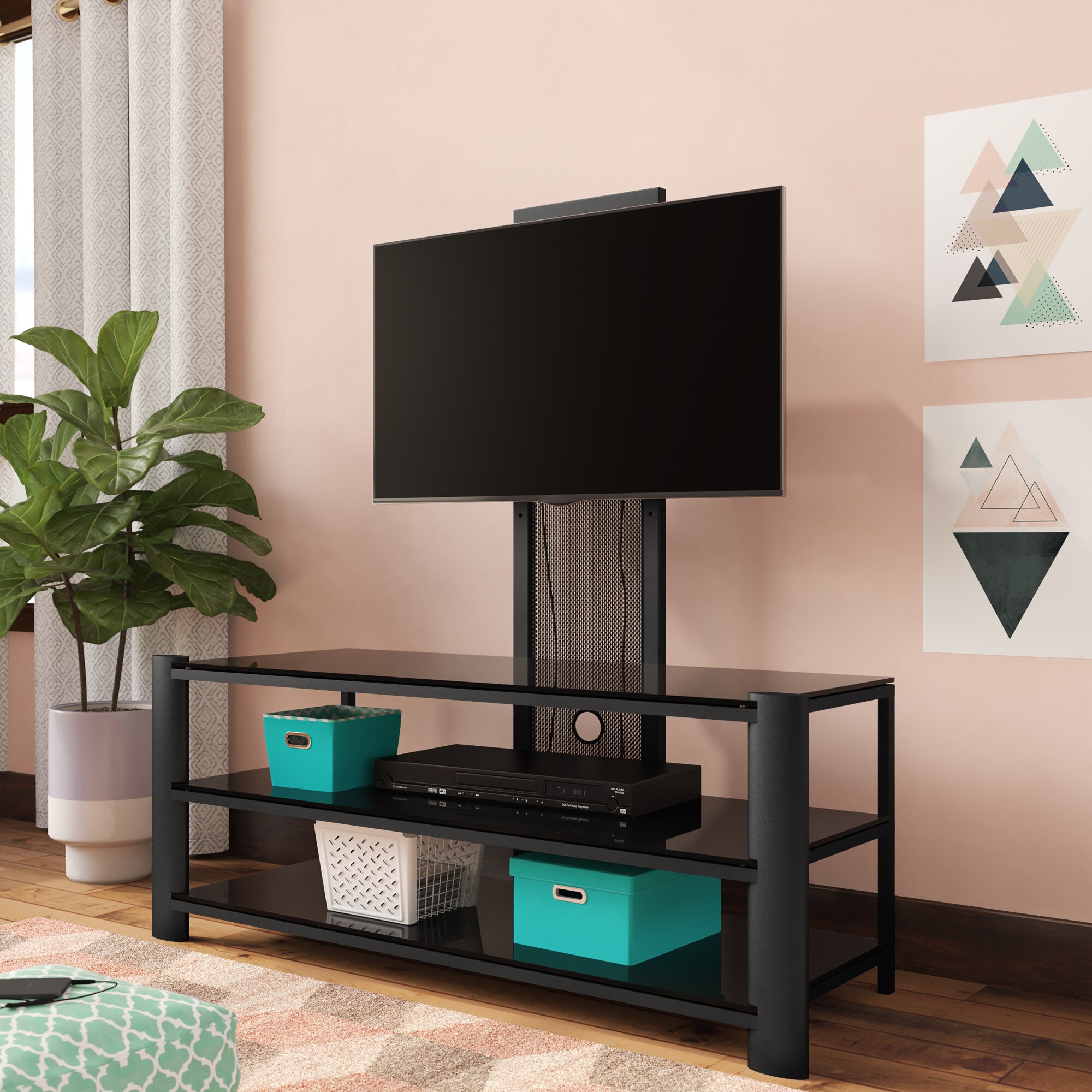 10 Best Flat Panel Mount TV Stands for 2021 - Ideas on Foter