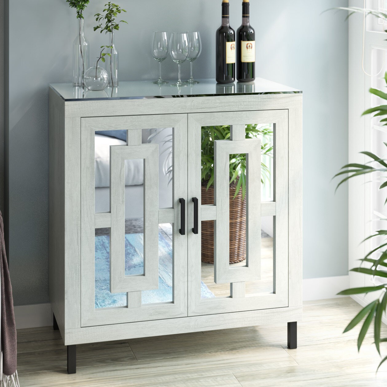 Whitmore Bar Cabinet with Wine Storage