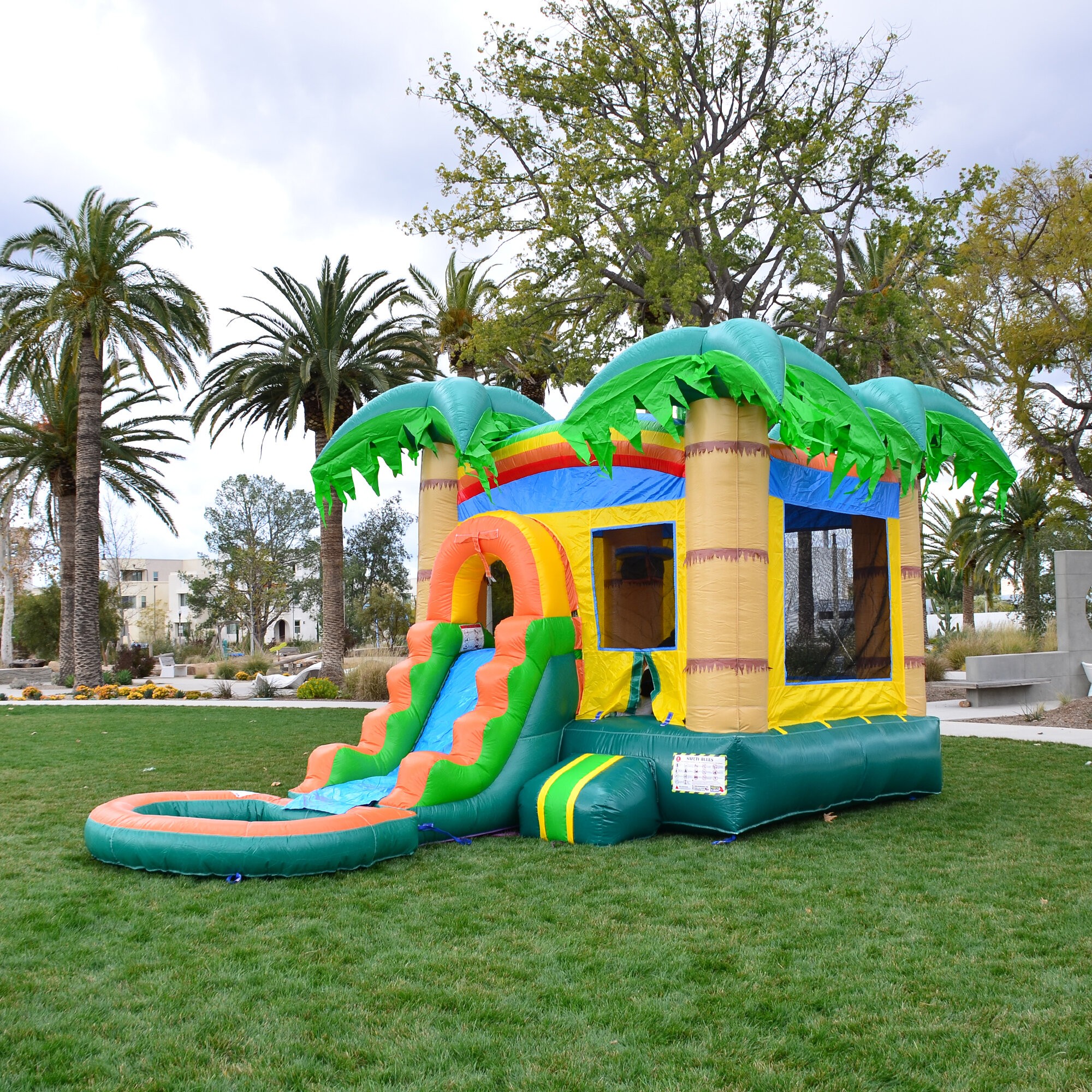 12' x 24' Bounce House Water Slide and Air Blower