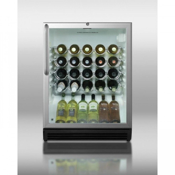 36 Bottle Single Zone Built-In Wine Refrigerator