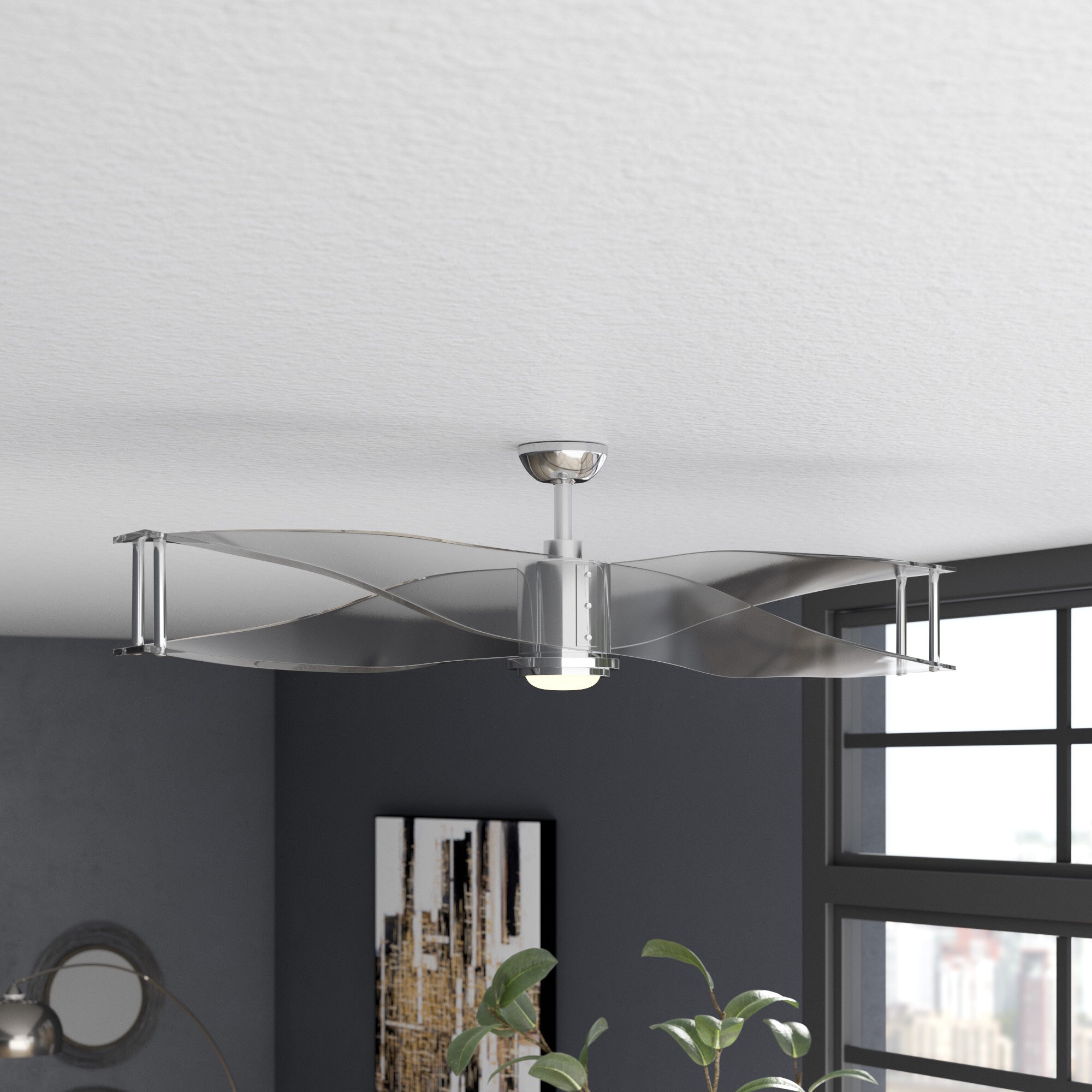 Crystal Ceiling Fan Light Kit - Foter