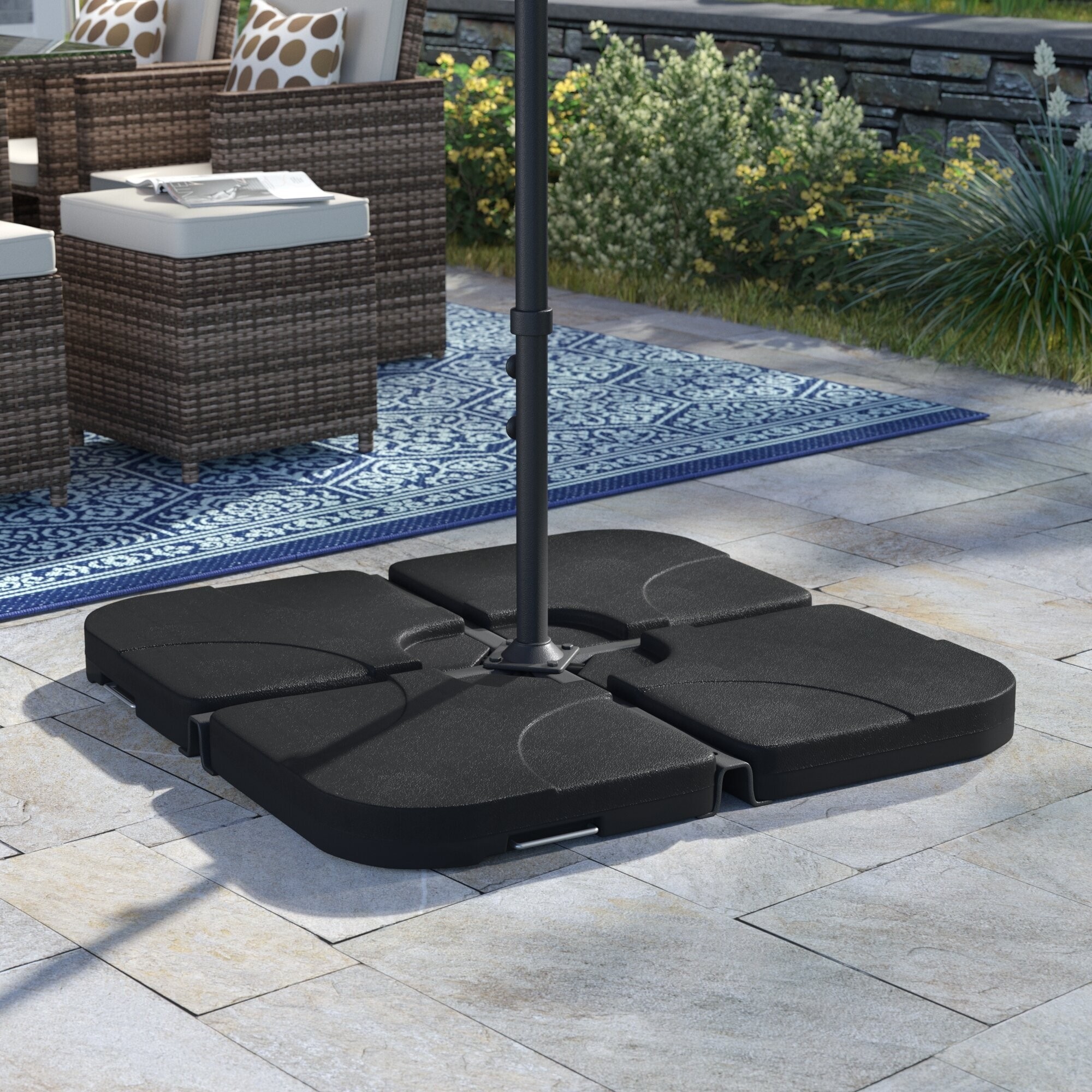 How To Choose A Patio Umbrella Stand Base Foter