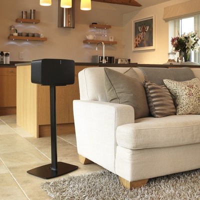 Black Rubber Feet Speaker Stand Black Rubber Feet Speaker Stands
