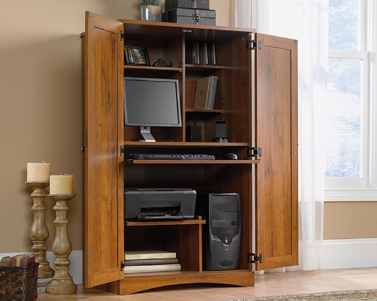 How To Choose A Desk Armoire - Foter