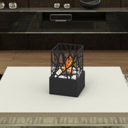 Bruno Ventless Portable Bio Ethanol Tabletop Fireplace