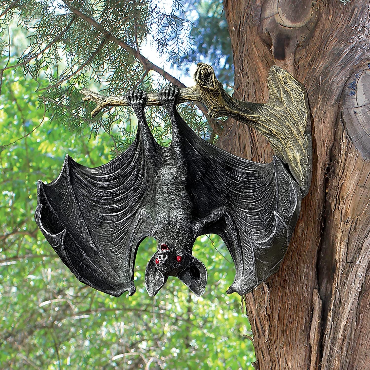 Demon of the Night Vampire Bat Statue